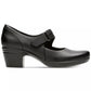 Clarks Women's Emslie Lulin Mary Jane Pumps Black Size 6.5 M