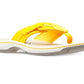 Clarks Women's Brinkley Bree Flip Flops Yellow Size 6 M