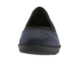 Clarks Women's Slip On Loafer Cushion Soft Flats Blue Size 7.5 M