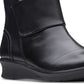 Clarks Women's Hope Track Ankle Boot Black Size 6 1/2