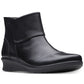 Clarks Women's Hope Track Ankle Boot Black Size 6 1/2