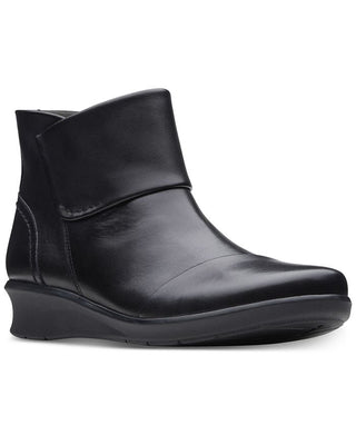 Clarks Women's Hope Track Ankle Boot Black Size 7.5 M