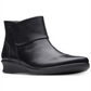 Clarks Women's Hope Track Ankle Boot Black Size 8.5 M