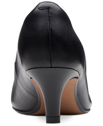 Clarks Women's Collection Linvale Jerica Shoes Black Size 9 M