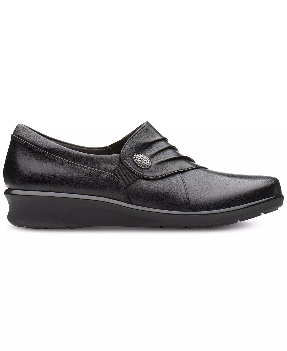 Clarks Women's Hope Roxanne Shoes Black Size 10 W