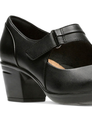 Clarks Women's Emslie Lulin Mary Jane Pumps Black Size 6.5 W
