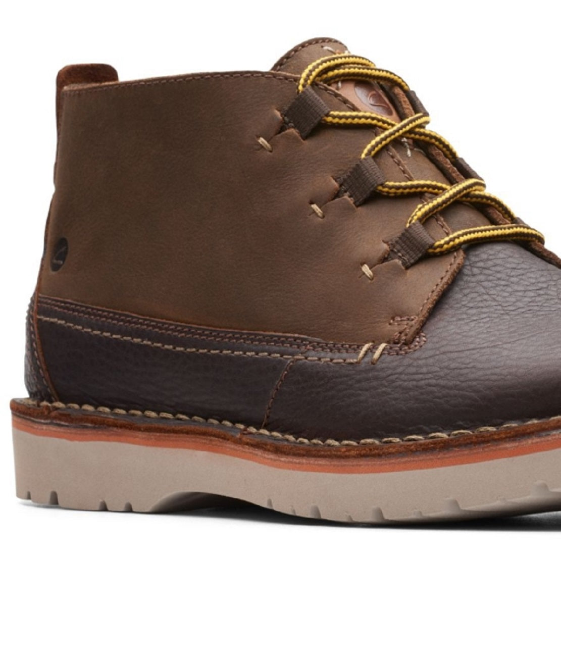 Clarks Men's Collection Eastford Mid Boots Brown Size 10 M