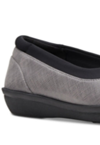Clarks Women's Ayla Pure Cloudsteppers Flats Shoes Gray Size 12 M
