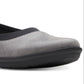 Clarks Women's Ayla Pure Cloudsteppers Flats Shoes Gray Size 12 M
