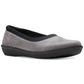 Clarks Women's Ayla Pure Cloudsteppers Flats Shoes Gray Size 12 M