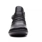 Clarks Women's Collection Cora Ruched Boots Black Size 9 M