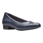 Clarks Women's Juliet Petra Flat Shoes Blue Size 8.5 M