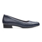 Clarks Women's Juliet Petra Flat Shoes Blue Size 8.5 M