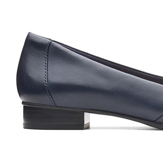 Clarks Women's Juliet Petra Flat Shoes Blue Size 8.5 M