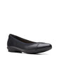 Clarks Women's Collection Sara Bay Flats Black Size 8.5 M
