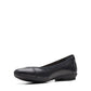 Clarks Women's Collection Sara Bay Flats Black Size 8.5 M