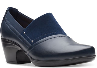 Clarks Women's Collection Emily Step Shoes Blue Size 7.5 M