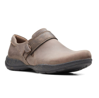 Clarks Women's Collection Roseville Dot Flats Brown Size 8.5 W