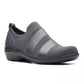 Clarks Women's Collection Sashlyn Edge Slip On Shoes Gray Size 6.5 W