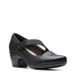 Clarks Women's Collection Emily Pearl Maryjanes Shoes Black Size 7 N