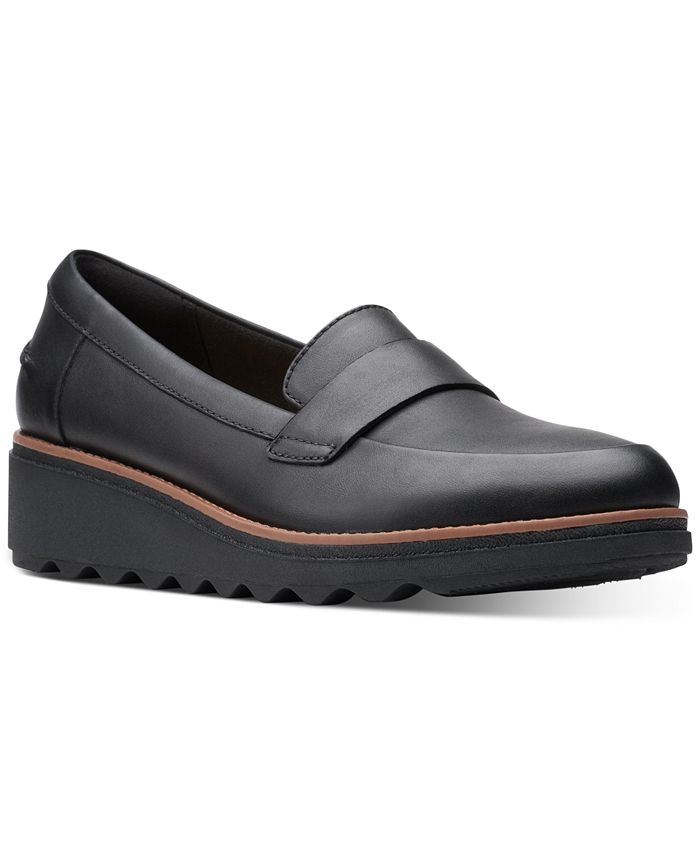 Clarks Women's Collection Sharon Gracie Loafers Blue Size 6.5 M