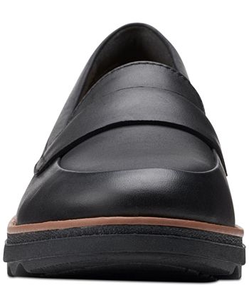 Clarks Women's Collection Sharon Gracie Loafers Blue Size 6.5 M