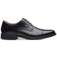 Clarks Men's Whiddon Cap Toe Oxfords Shoes Black Size 12 M
