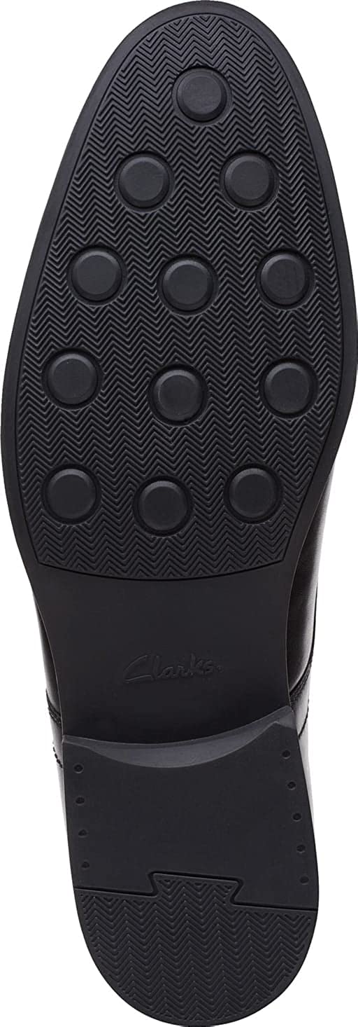 Clarks Men's Whiddon Pace Oxfords Shoes Black Size 11 W