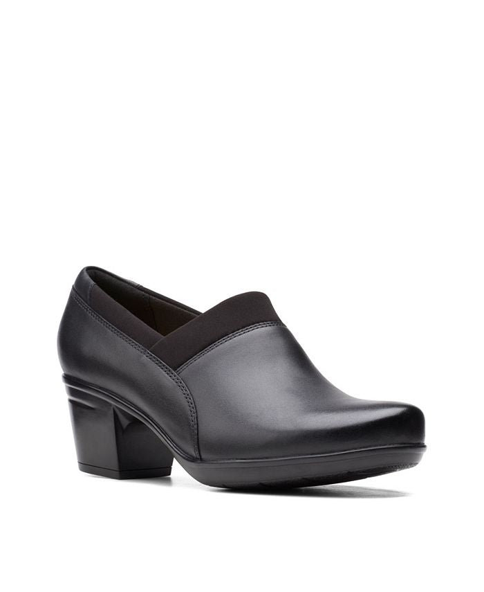 Clarks Women's Emslie Summit Shooties Black Size 9 M