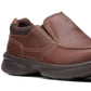 Clarks Men's Bradley Free Leather Slip On Shoes Brown Size 8 M