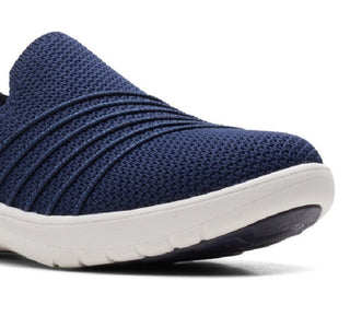 Clarks Women's Cloudstepper Adella Step Flats Blue Size 8 M