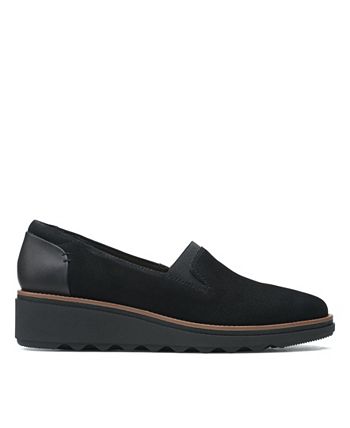 Clarks Women's Collection Sharon Dolly Shoes Black Size 8.5 M