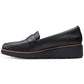 Clarks Women's Collection Sharon Gracie Loafers Shoes Black Size 9 M