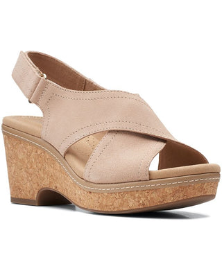 Clarks Women's Giselle Cove Sandals Brown Size 7 M