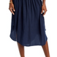 Ramy Brook Women's Audrey Blouson Dress Blue Size Small