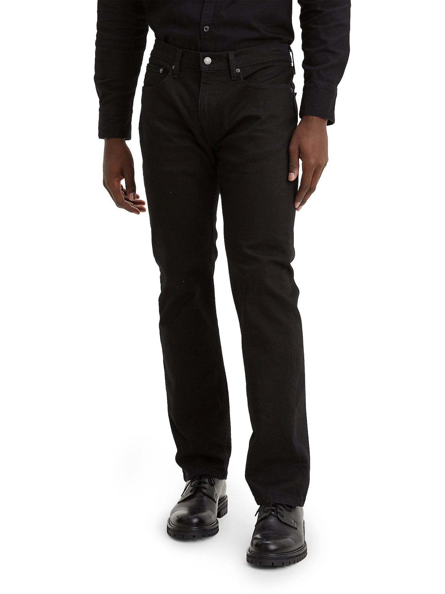 Levi's Men's 514 Flex Straight Fit Jeans Black Size 34X32