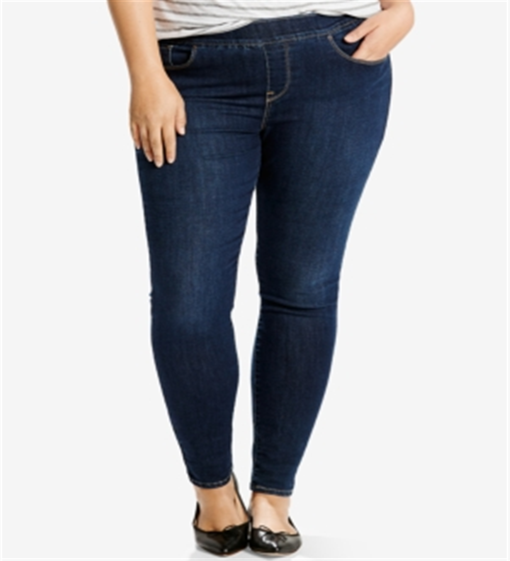 Levi's Plus Delight Wash Jeggings Blue Size 18W