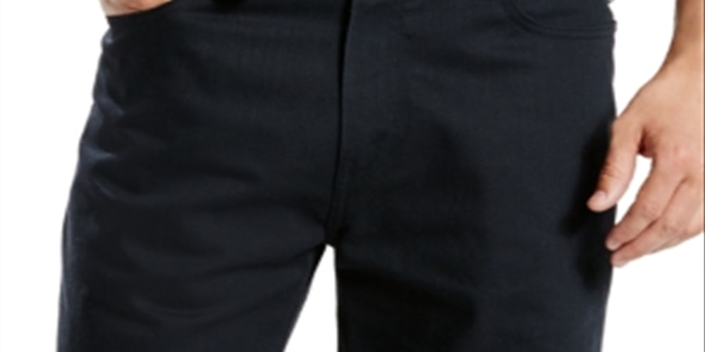 Levi's Men's Loose Fit Straight Denim Shorts Black Size 31