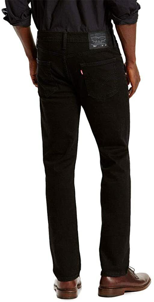 Levi's Men's 511 Slim Fit Jeans Black Size 34 x 32