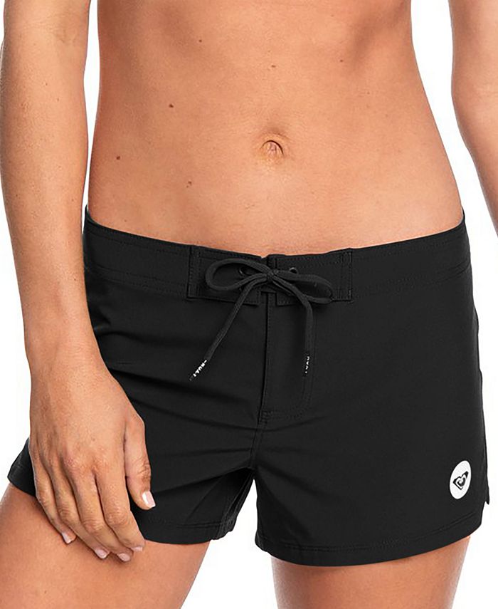 Roxy Women's To Dye For You Board Shorts Swimsuit Black Size X-Large