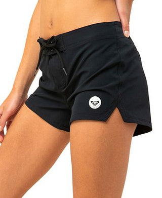 Roxy Women's To Dye For You Board Shorts Swimsuit Black Size X-Large