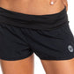 Roxy Women's Endless Summer Swim Shorts Black Size Large