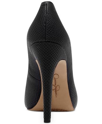Jessica Simpson Women's Parisah Platform Pump Black Size 6.5 M