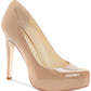 Jessica Simpson Women's Parisah Platform Pump Brown Size 6.5 M