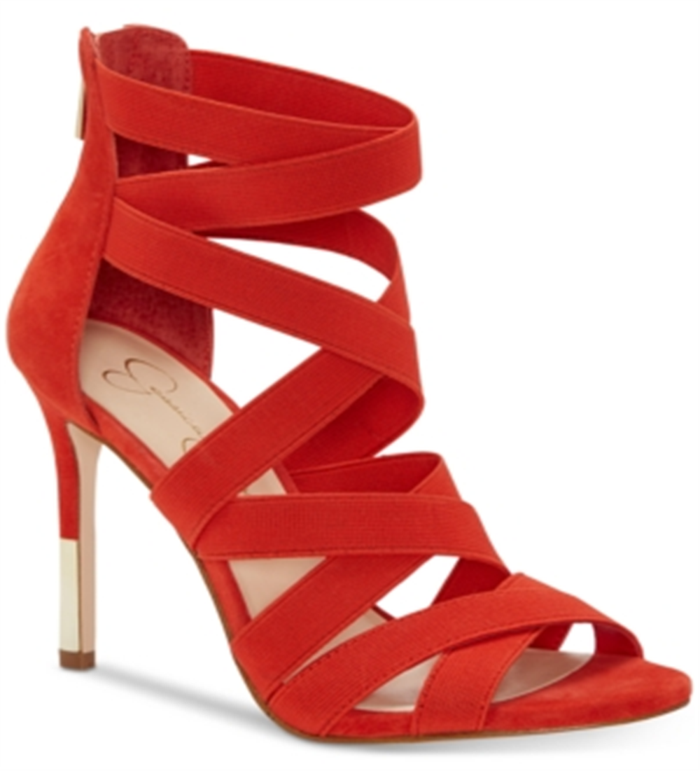 Jessica Simpson Women's Jyra 2 Sandal Orange Size 8.5 M