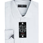 Society Of Threads Men's Slim Fit Non Iron Performance Solid Dress Shirt Grey SizeMedium