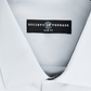 Society Of Threads Men's Slim Fit Non Iron Performance Solid Dress Shirt Grey SizeMedium