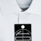 Society Of Threads Men's Slim Fit Non Iron Performance Solid Dress Shirt Grey SizeMedium