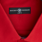 Society Of Threads Men's Slim Fit Non Iron Performance Solid Dress Shirt Red Size Large