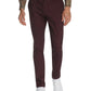 Tallia Men's Straight Fit Stretch Geo Paisley Sports Pants Wine- Size 38